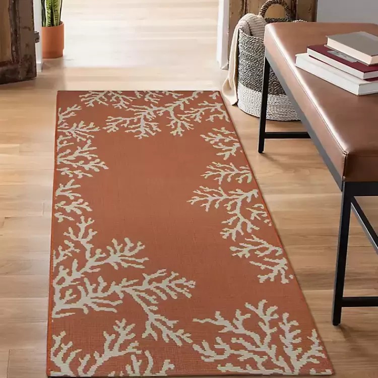 orange_coral_indooroutdoor_runner_x_5.webp Coral Indoor/Outdoor Runner, 1x4>Kirklands Home Shop