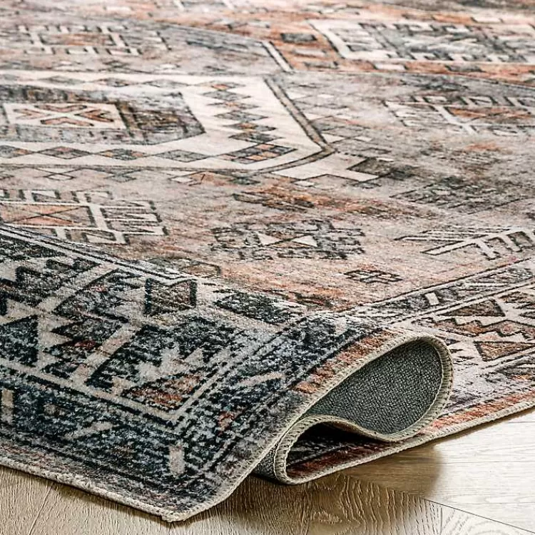 orange_global_pattern_washable_area_rug_x_4-1.webp Orange Global Pattern Washable Area Rug, 5x8>Kirklands Home Best Sale