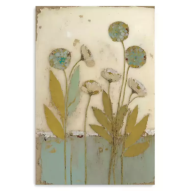 Orbloom Floral Encaustic Canvas Art Print>Kirklands Home Cheap