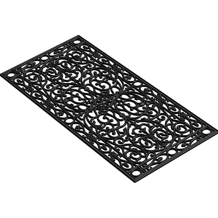 Ornate Art Deco Rubber Doormat, 48x22 in.>Kirklands Home Best