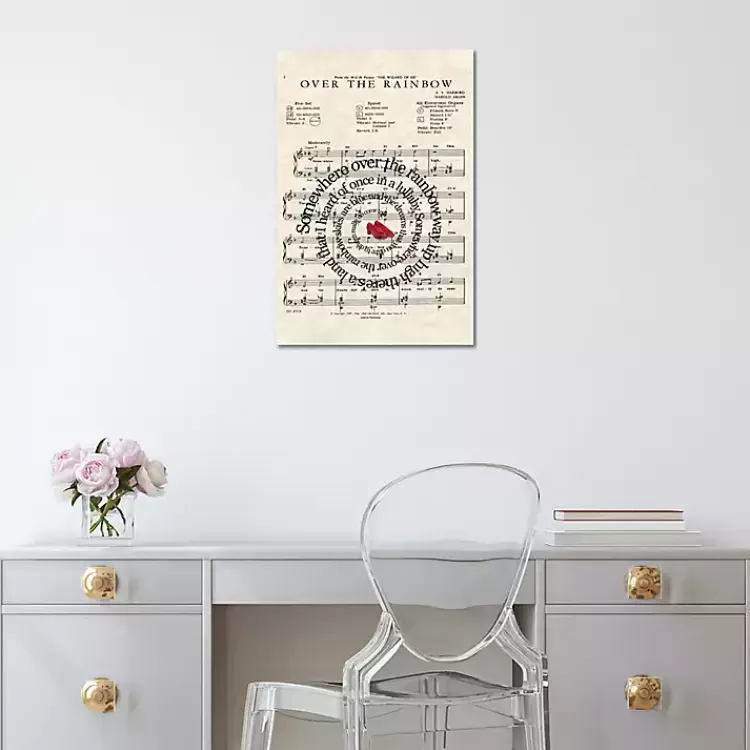 Over the Rainbow Canvas Art Print>Kirklands Home Outlet