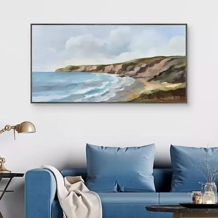 Pacific Coast Framed Canvas Art Print>Kirklands Home Discount