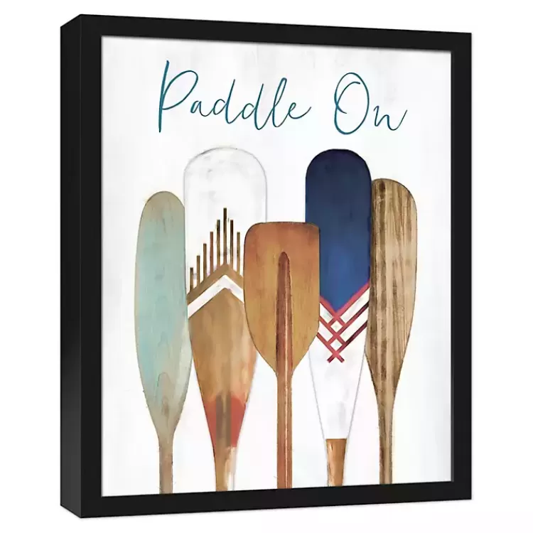 Paddle On Framed Canvas Art Print>Kirklands Home New