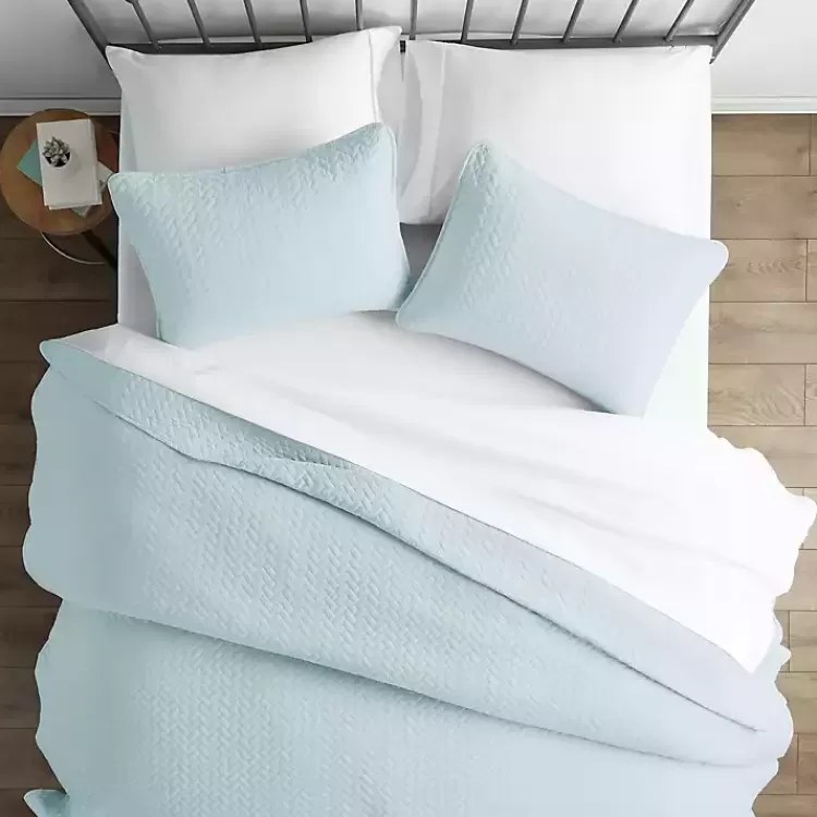 pale_blue_herring_pc_twin_quilted_coverlet_set_2.webp Pale Herring 3-pc. Twin Quilted Coverlet Set>Kirklands Home Store