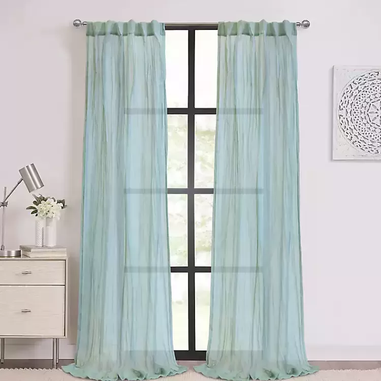 Pale Thyme Paloma Curtain Panel, 63 in.>Kirklands Home Best Sale
