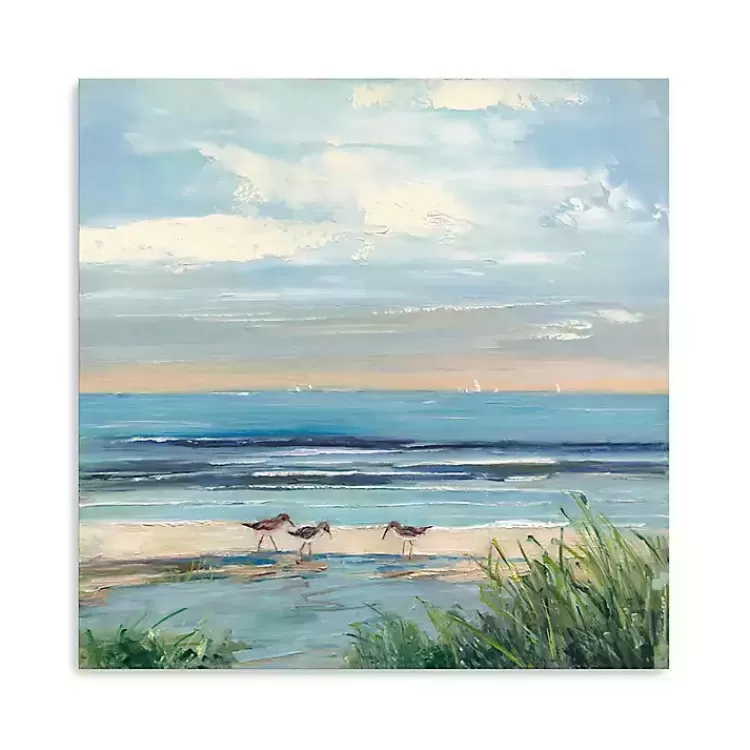 Paradise Beach Canvas Art Print, 20x20 in.>Kirklands Home Hot
