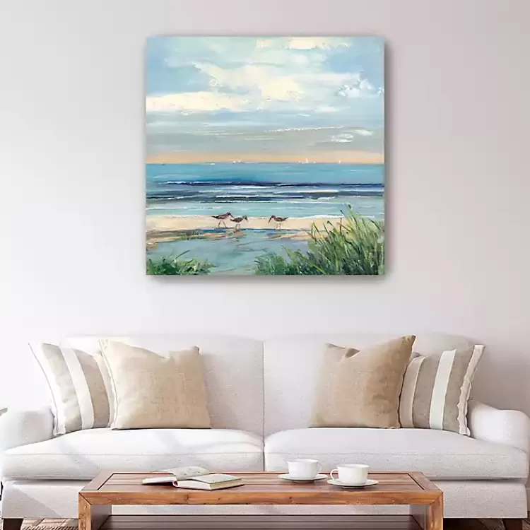 Paradise Beach Canvas Art Print, 40x40 in.>Kirklands Home Cheap