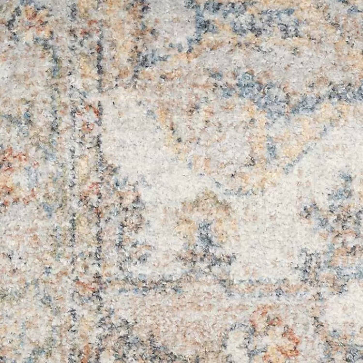Pastel Medallion Washable Area Rug, 5x7>Kirklands Home New