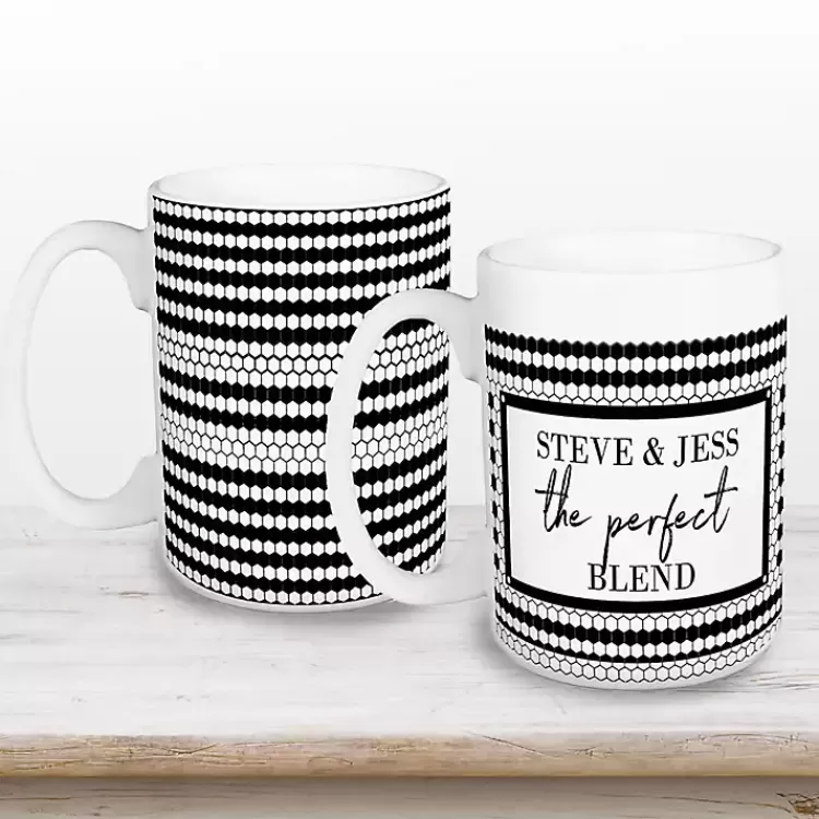 Personalized Perfect Blend Mugs, Set of 2>Kirklands Home New