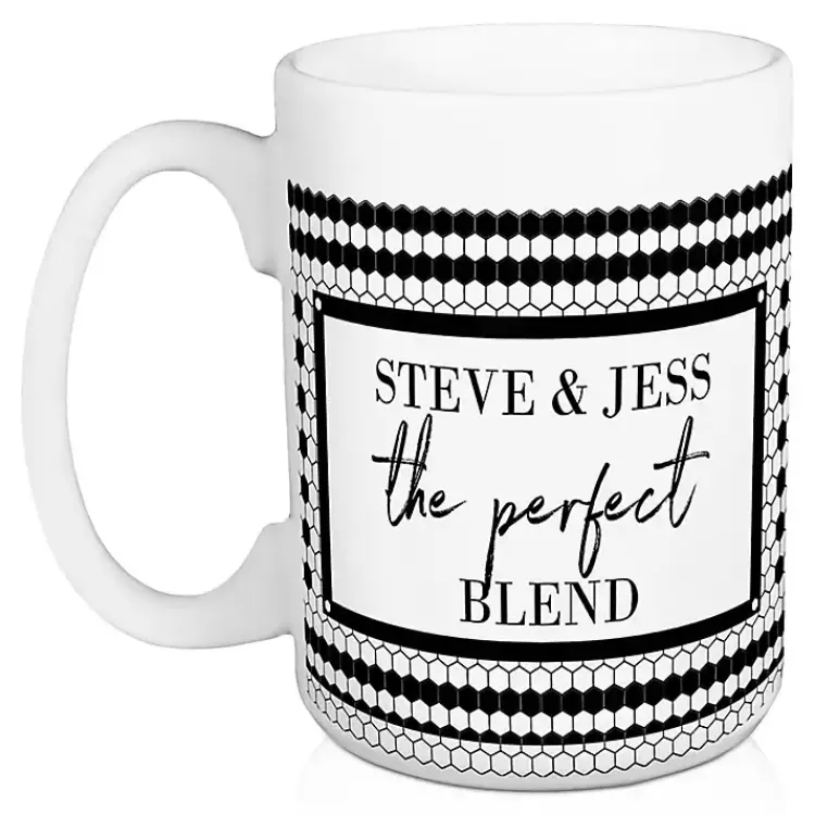 Personalized Perfect Blend Mugs, Set of 2>Kirklands Home New