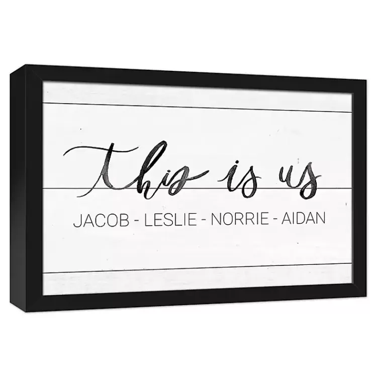 Personalized This Is Us Canvas Wall Art>Kirklands Home Cheap