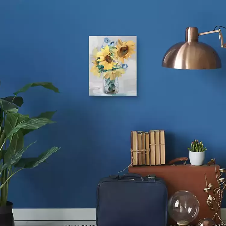 Petite Fleurs Sunflower II Canvas Art Print, 16x20>Kirklands Home Clearance
