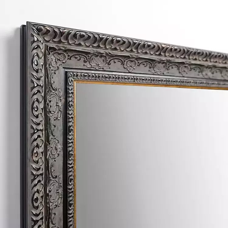 Pewter Vintage Wall Mirror>Kirklands Home Cheap