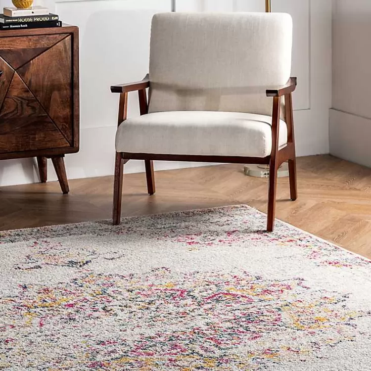 pink_vintage_medallion_area_rug_x_4.webp Pink Vintage Medallion Area Rug, 10x14>Kirklands Home Flash Sale