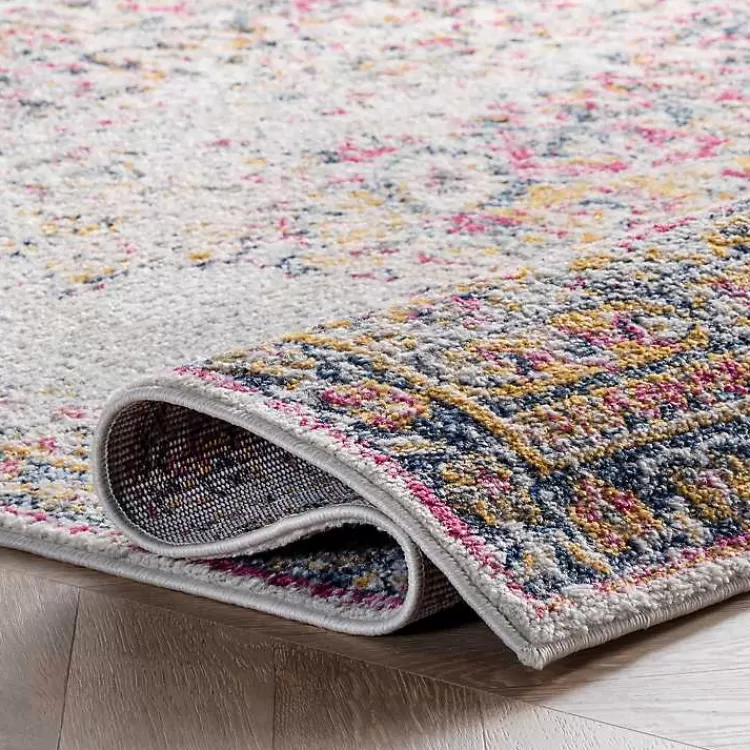 Pink Vintage Medallion Area Rug, 8x12>Kirklands Home Best
