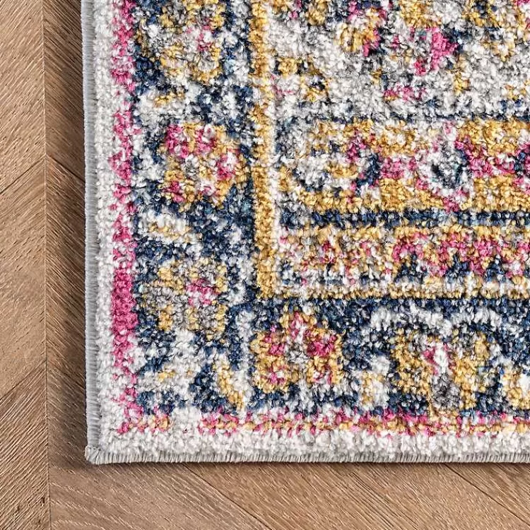 Pink Vintage Medallion Area Rug, 8x12>Kirklands Home Best