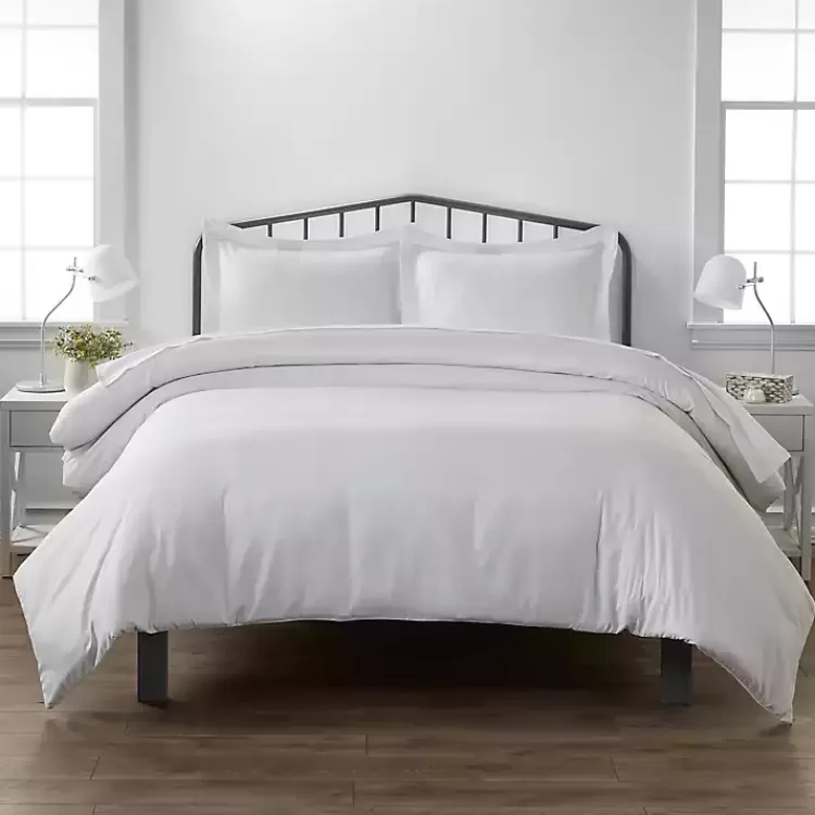 Pinstripe 3-pc. Queen Duvet Cover Set>Kirklands Home Flash Sale