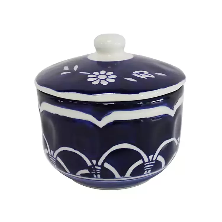 Pip Vintage Blue Floral 2-pc. Sugar & Creamer Set>Kirklands Home Store