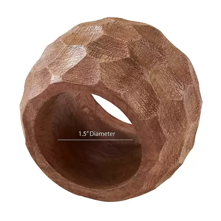 pitted_chunky_mango_wood_pc_napkin_ring_set_2.webp Pitted Chunky Mango Wood 4-pc. Napkin Ring Set>Kirklands Home Outlet