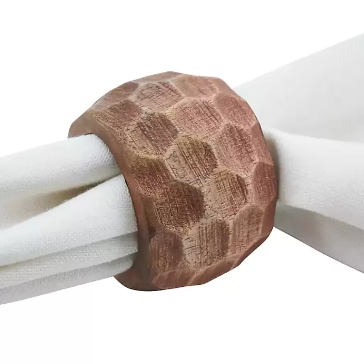 pitted_chunky_mango_wood_pc_napkin_ring_set_4.webp Pitted Chunky Mango Wood 4-pc. Napkin Ring Set>Kirklands Home Outlet