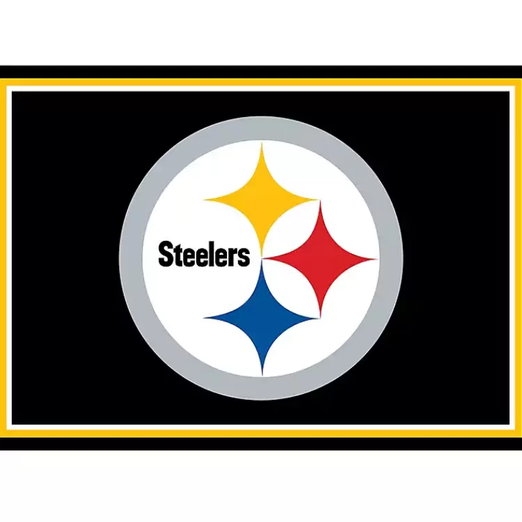 Pittsburgh Steelers Area Rug, 3x4>Kirklands Home Store