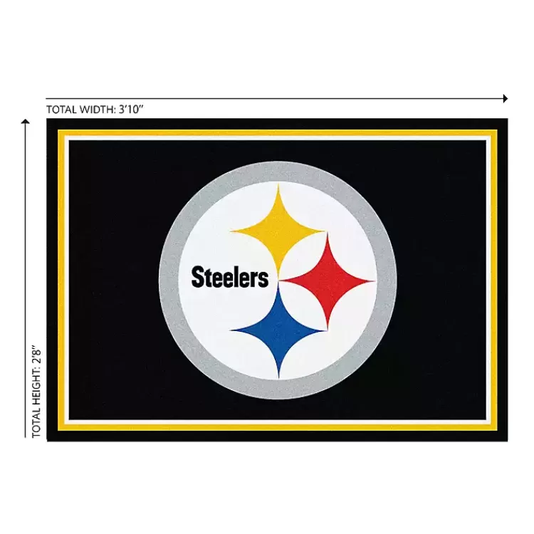 Pittsburgh Steelers Area Rug, 3x4>Kirklands Home Store