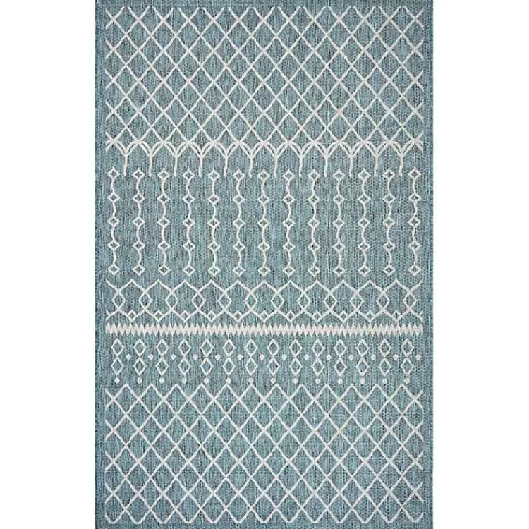 Placid Portico Sun Shower Outdoor Area Rug, 7x9>Kirklands Home Shop