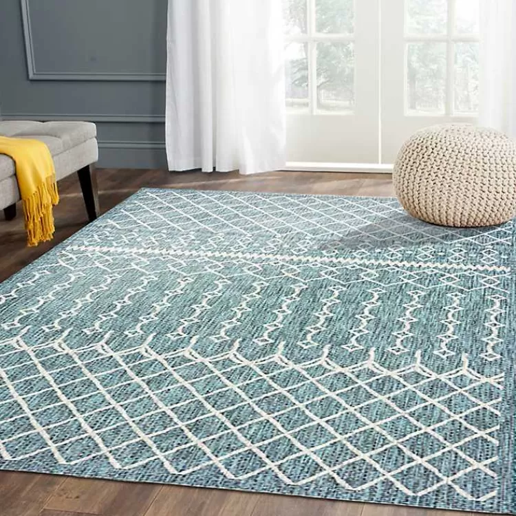 Placid Portico Sun Shower Outdoor Area Rug, 5x8>Kirklands Home Hot