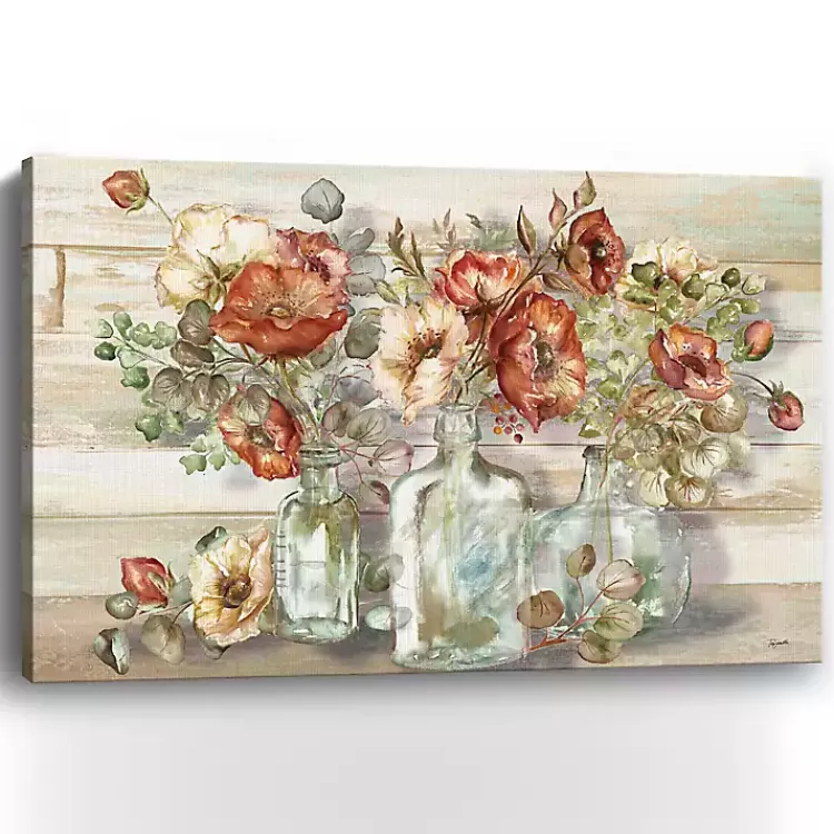 poppies_and_eucalyptus_canvas_art_print_x_in_2.webp Poppies and Eucalyptus Canvas Art Print, 60x40 in.>Kirklands Home Best