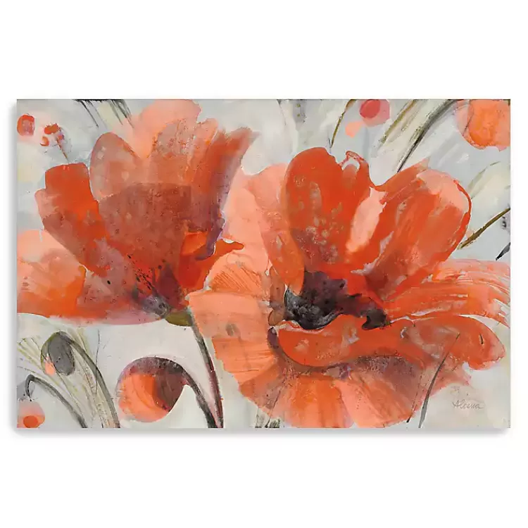 Popping Poppies Canvas Art Print, 48x32 in.>Kirklands Home Flash Sale