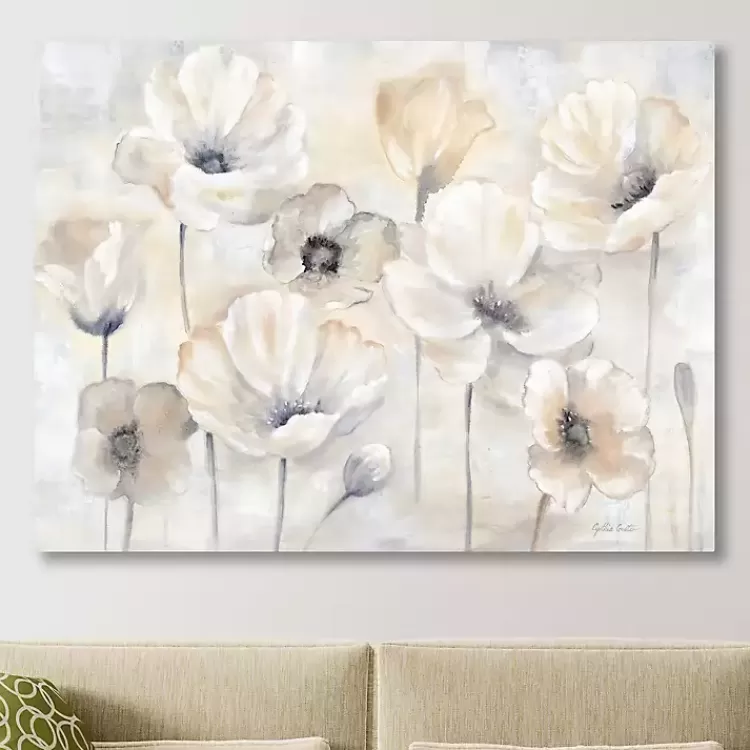 Poppy Garden Landscape Giclee Canvas Art Print>Kirklands Home Store