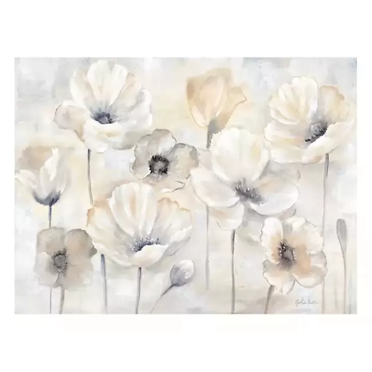 Poppy Garden Landscape Giclee Canvas Art Print>Kirklands Home Store