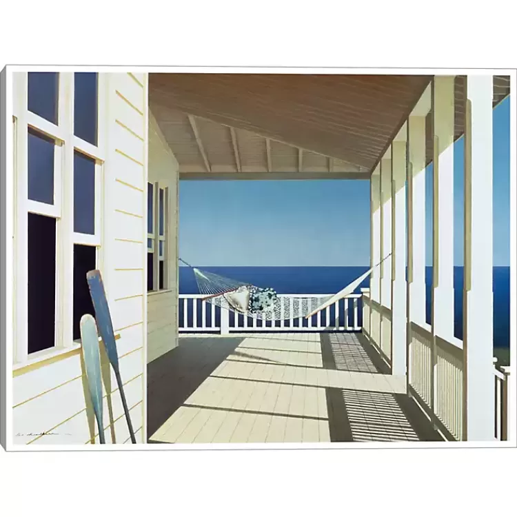 Porch Shadows Framed Canvas Art Print>Kirklands Home New