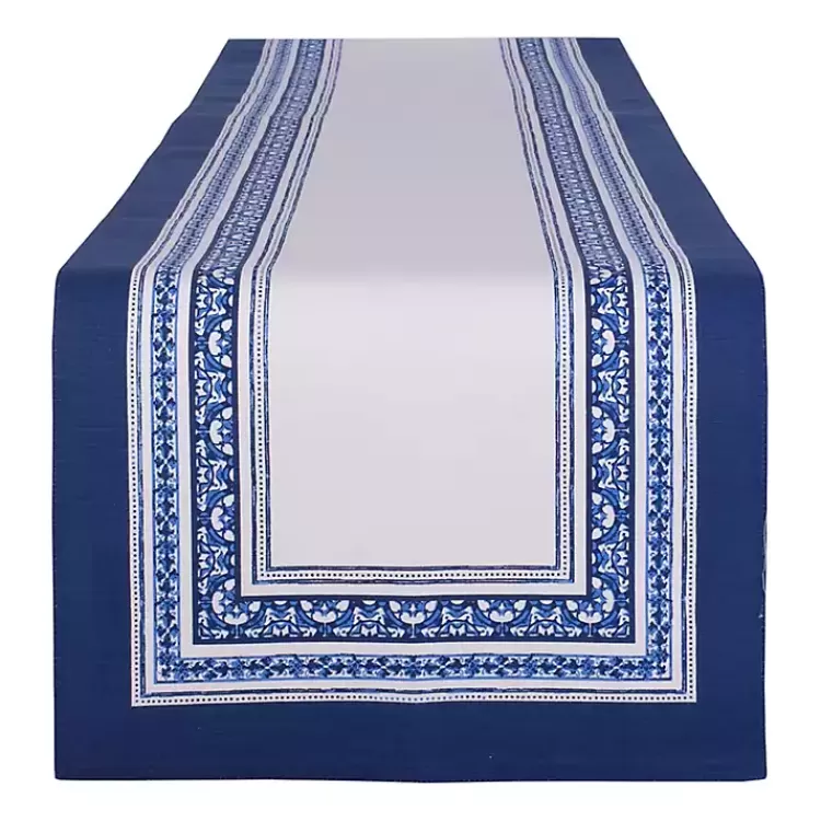 Porto Stripe Table Runner, 72 in.>Kirklands Home Best