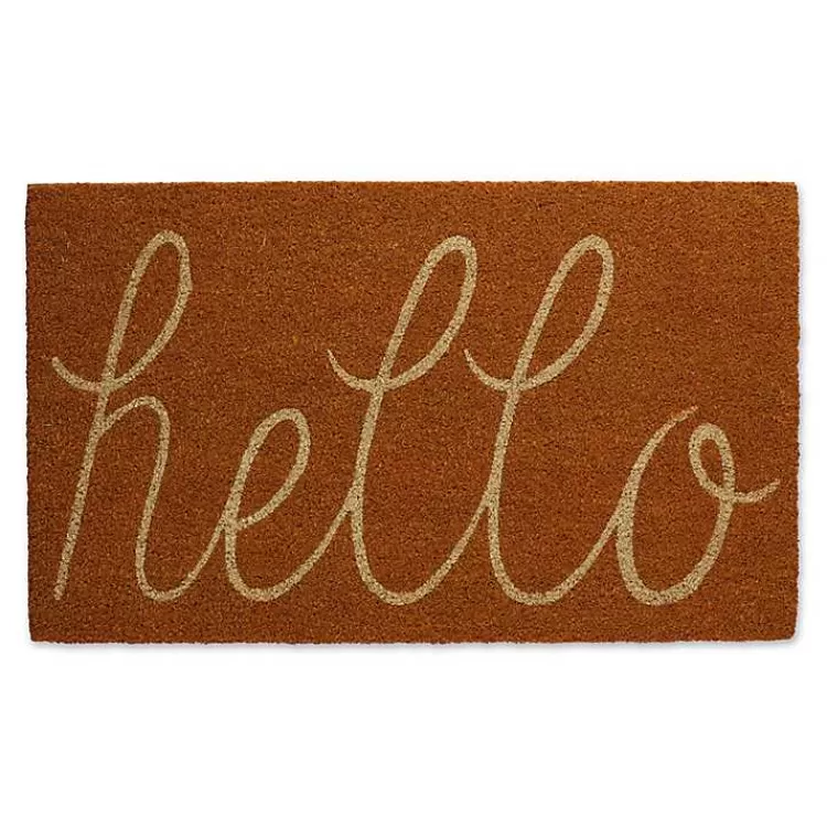 Pumpkin Spice Hello Doormat>Kirklands Home New