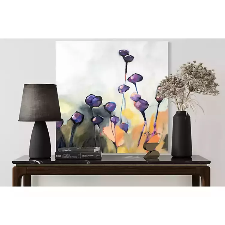 Purple Poppy Canvas Art Print>Kirklands Home New
