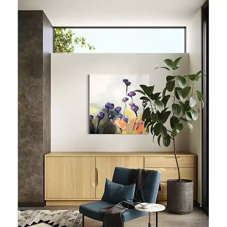 purple_poppy_canvas_art_print_2.webp Purple Poppy Canvas Art Print>Kirklands Home New