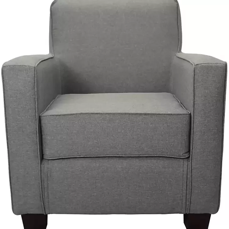 Quartz Johnston Upholstered Accent Chair>Kirklands Home Clearance