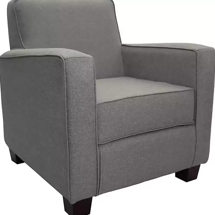 Quartz Johnston Upholstered Accent Chair>Kirklands Home Clearance