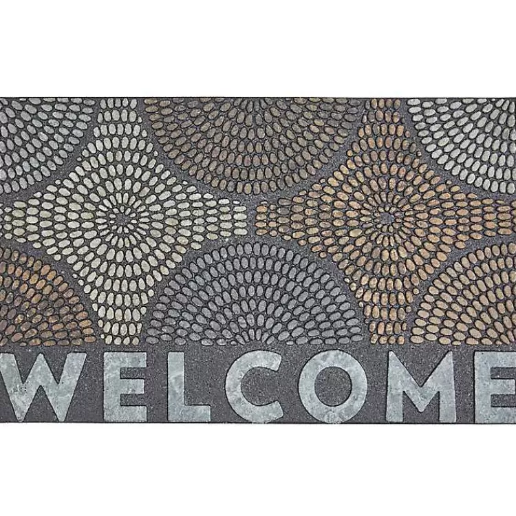 Radiant Color Burst Welcome Doormat>Kirklands Home Best Sale