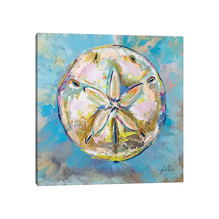 Rainbow Sand Dollar Canvas Art Print>Kirklands Home Shop