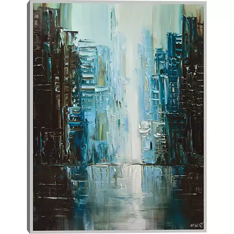 Rainy Days Framed Canvas Art Print>Kirklands Home Best Sale