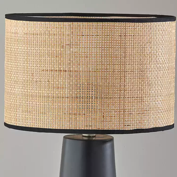 rattan_shade_black_base_table_lamp_2.webp Rattan Shade Base Table Lamp>Kirklands Home Cheap