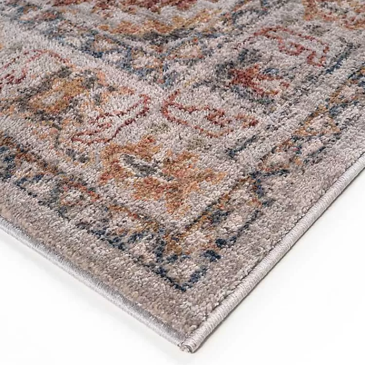 Red & Blue Vintage Medallion Area Rug, 5x7>Kirklands Home Hot