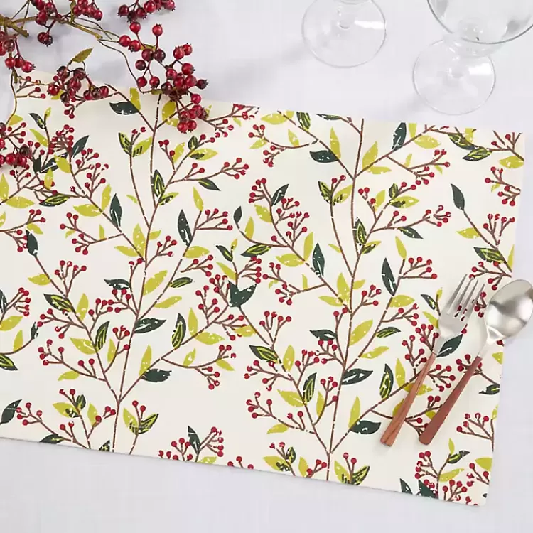 red_berry_delight_cotton_placemats_set_of__3.webp Red Berry Delight Cotton Placemats, Set of 4>Kirklands Home Online