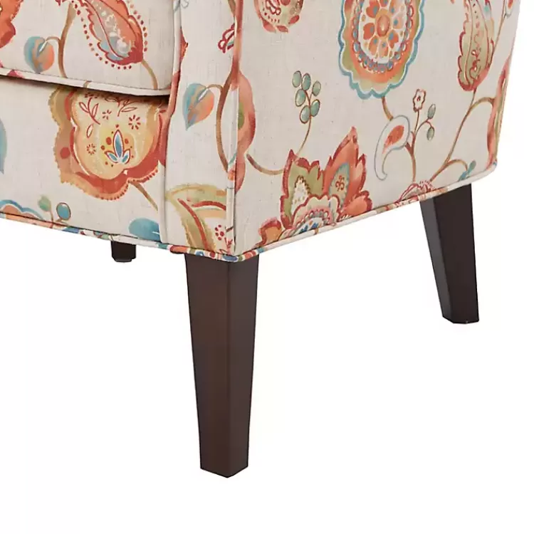 red_floral_colette_accent_chair_5.webp Red Floral Colette Accent Chair>Kirklands Home Sale
