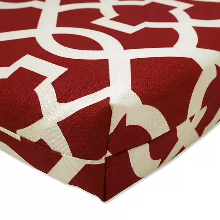 red_new_geometric_outdoor_chaise_cushion_3.webp Red New Geometric Outdoor Chaise Cushion>Kirklands Home Hot
