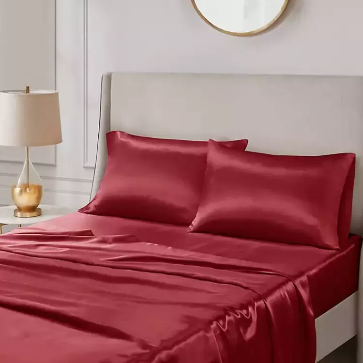 red_satin_king_pc_pillow_case_set_2.webp Satin King 2-pc. Pillow Case Set>Kirklands Home Flash Sale