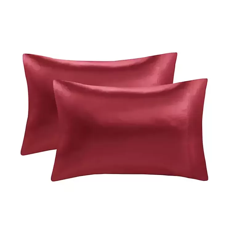 red_satin_king_pc_pillow_case_set_6.webp Satin King 2-pc. Pillow Case Set>Kirklands Home Flash Sale