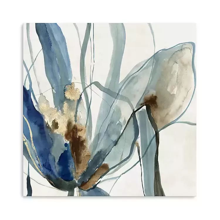 Refined Blue Canvas Art Print>Kirklands Home Cheap